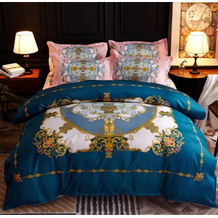 91家纺网 家纺一手货源 找家纺 （总）诗洋洋家纺 大版加厚磨毛四件套床单款