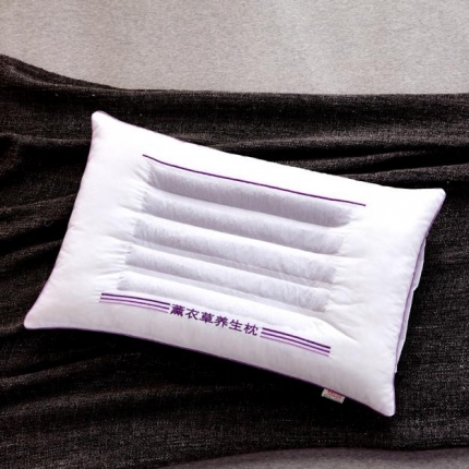 91家纺网 家纺一手货源 找家纺 （总）仁宇枕业新款枕芯花草系列保健枕款枕头48*74一个