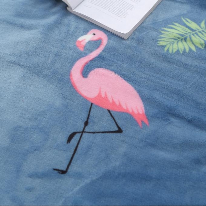 91家纺网 家纺一手货源 找家纺 羋多家纺 云貂绒毛毯童毯盖毯 丛林风情