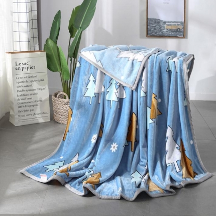 91家纺网 家纺一手货源 找家纺 羋多家纺 云貂绒毛毯童毯盖毯 唯美印象