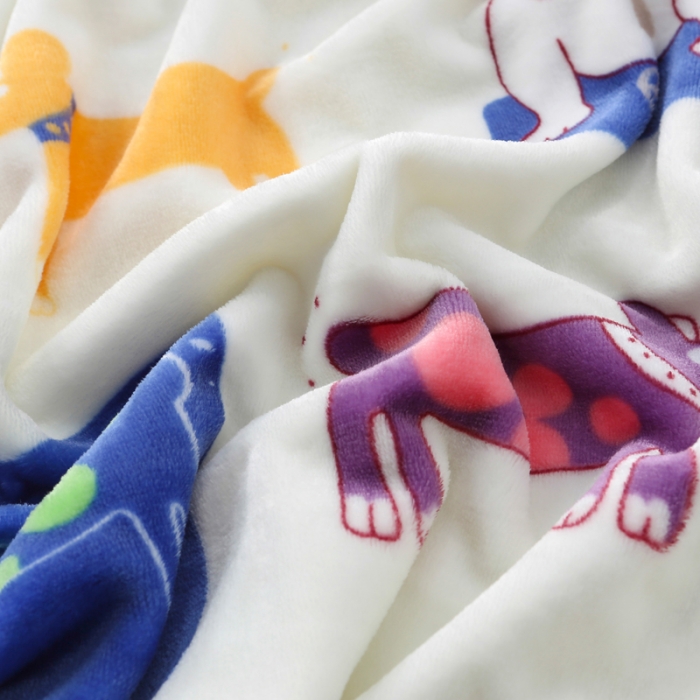 91家纺网 家纺一手货源 找家纺 羋多家纺 云貂绒毛毯童毯盖毯 狗狗物语