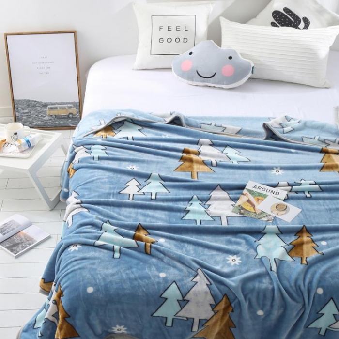 91家纺网 家纺一手货源 找家纺 羋多家纺 云貂绒毛毯童毯盖毯 唯美印象