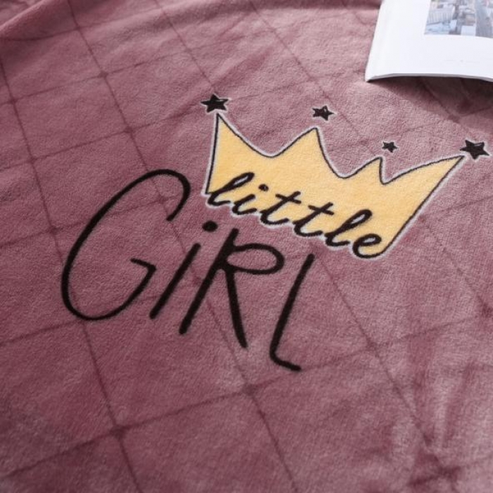 91家纺网 家纺一手货源 找家纺 羋多家纺 云貂绒毛毯童毯盖毯 小公主