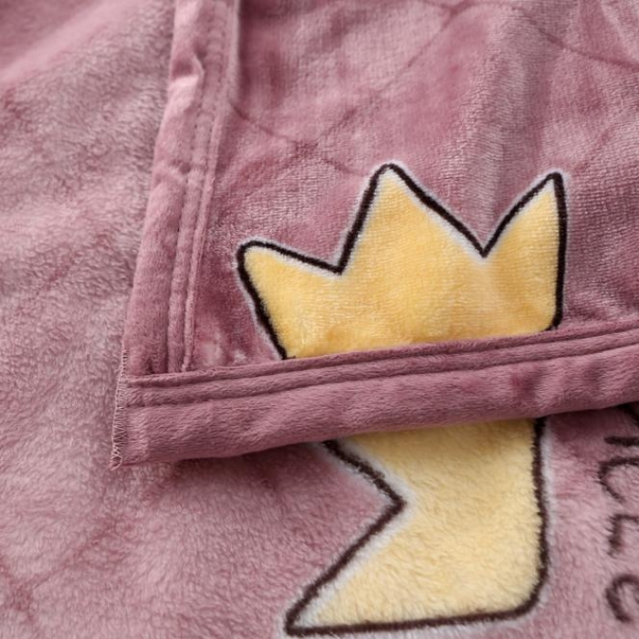 91家纺网 家纺一手货源 找家纺 羋多家纺 云貂绒毛毯童毯盖毯 小公主