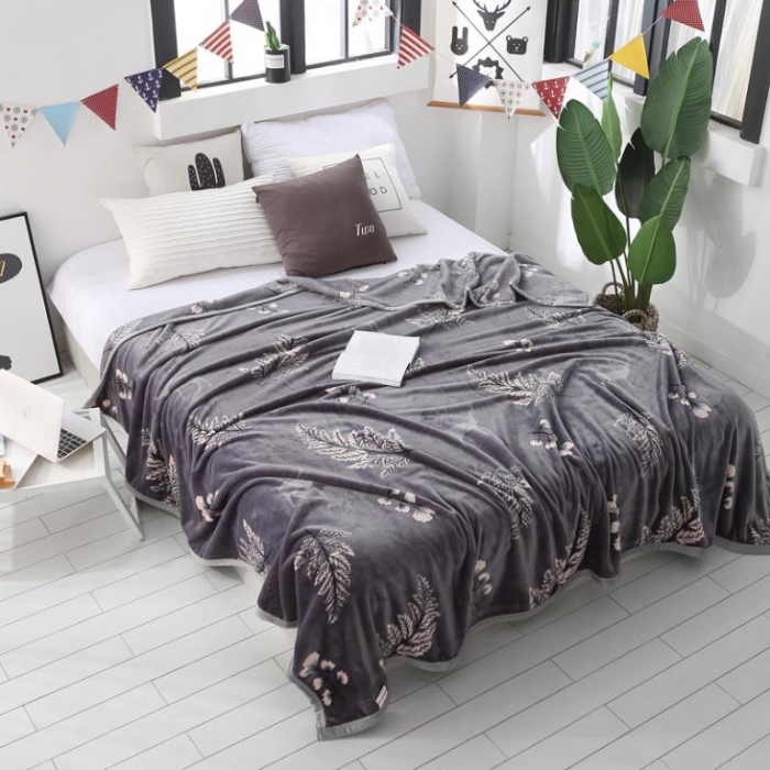 91家纺网 家纺一手货源 找家纺 羋多家纺 云貂绒毛毯童毯盖毯 雅致