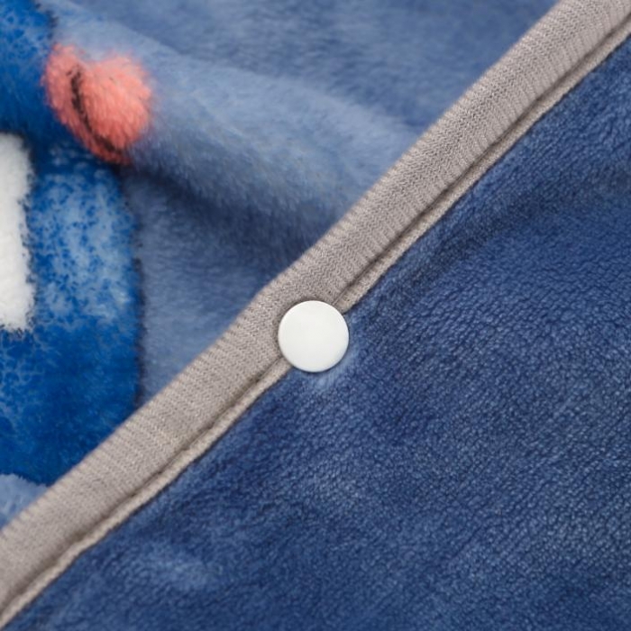 91家纺网 家纺一手货源 找家纺 羋多家纺 单层双面加厚多功能毯童毯披肩毯 俏皮物语