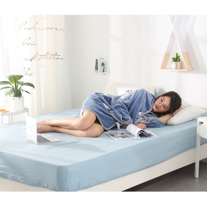 91家纺网 家纺一手货源 找家纺 羋多家纺 单层双面加厚多功能毯童毯披肩毯 时尚天空