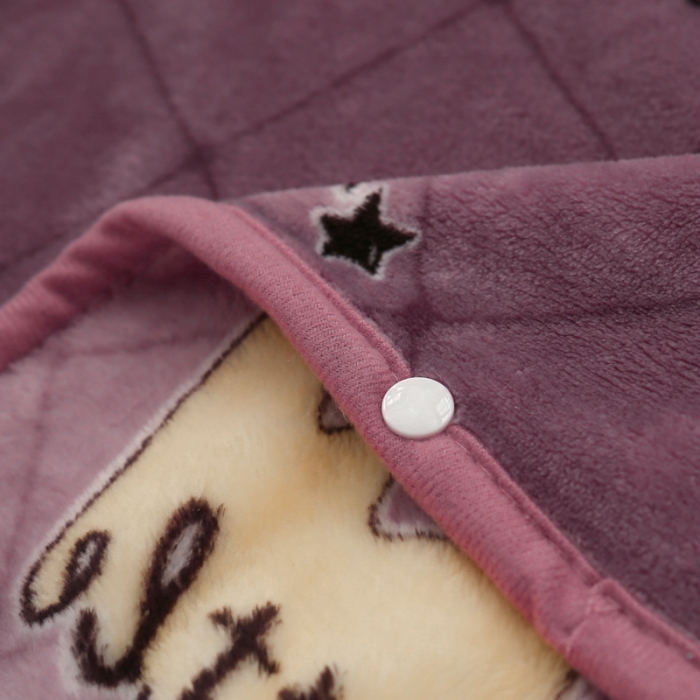 91家纺网 家纺一手货源 找家纺 羋多家纺 单层双面加厚多功能毯童毯披肩毯 小公主