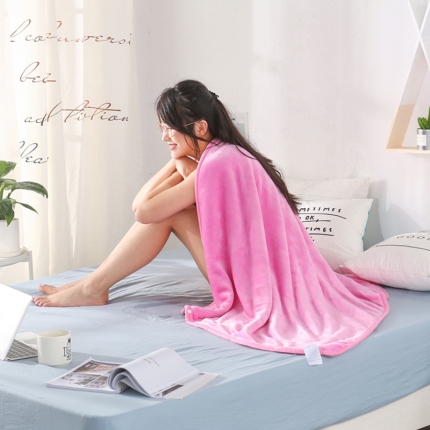 91家纺网 家纺一手货源 找家纺 （总）羋多家纺 单层双面加厚多功能毯童毯披肩毯