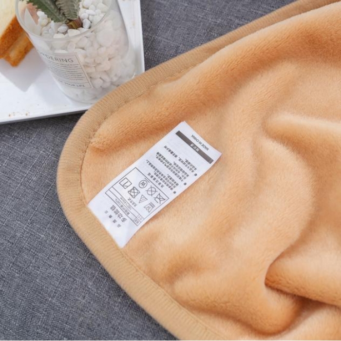 91家纺网 家纺一手货源 找家纺 羋多家纺 单层双面加厚多功能毯童毯披肩毯 黄色 