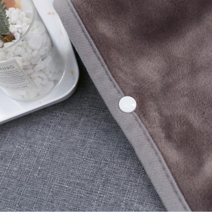 91家纺网 家纺一手货源 找家纺 羋多家纺 单层双面加厚多功能毯童毯披肩毯 深灰色