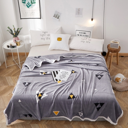 91家纺网 家纺一手货源 找家纺 （总）羋多家纺 2023新款冰貂绒系列毛毯