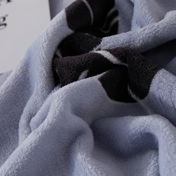 91家纺网 家纺一手货源 找家纺 羋多家纺 2023新款冰貂绒系列毛毯 天空之羽