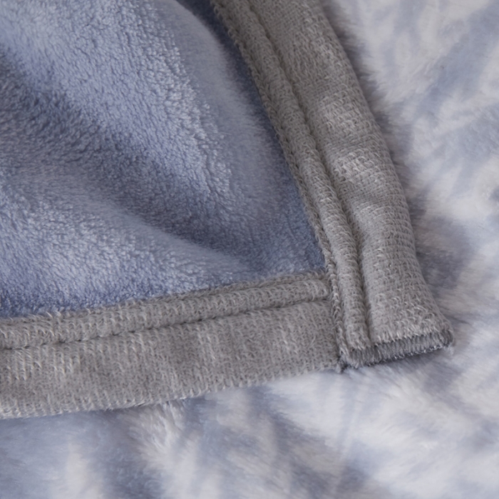 91家纺网 家纺一手货源 找家纺 羋多家纺 2023新款冰貂绒系列毛毯 天空之羽