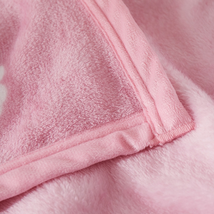 91家纺网 家纺一手货源 找家纺 羋多家纺 2023新款冰貂绒系列毛毯 小草莓