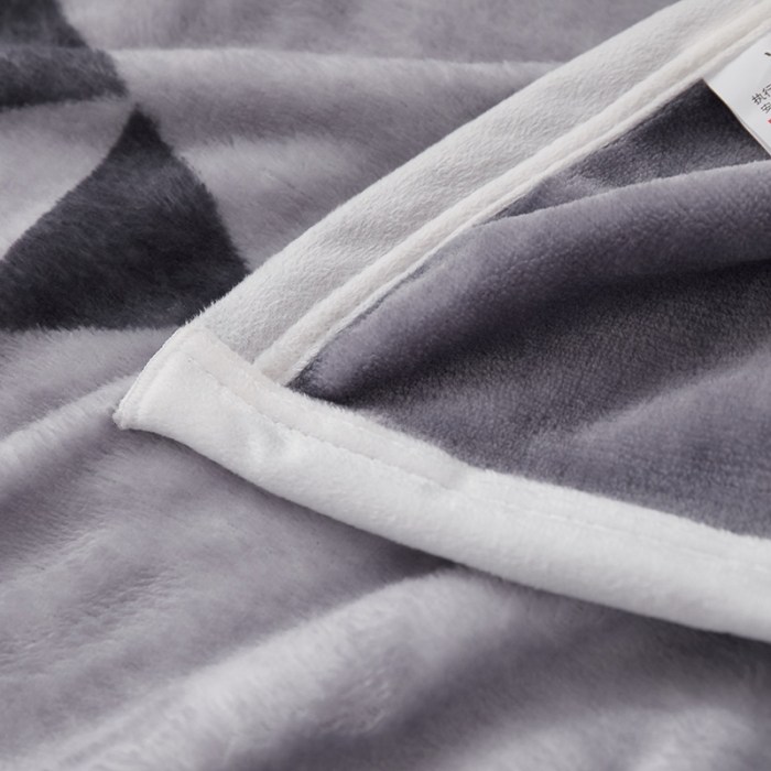 91家纺网 家纺一手货源 找家纺 羋多家纺 2023新款冰貂绒系列毛毯 星际穿越