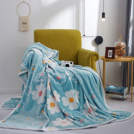 91家纺网 家纺一手货源 找家纺 （总）羋多家纺 2023新款云貂绒毛毯童毯盖毯