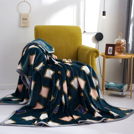 91家纺网 家纺一手货源 找家纺 （总）羋多家纺 2023新款云貂绒毛毯童毯盖毯