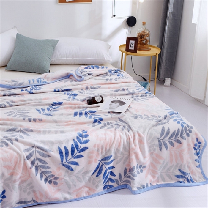 91家纺网 家纺一手货源 找家纺 （总）羋多家纺 2023新款云貂绒毛毯童毯盖毯