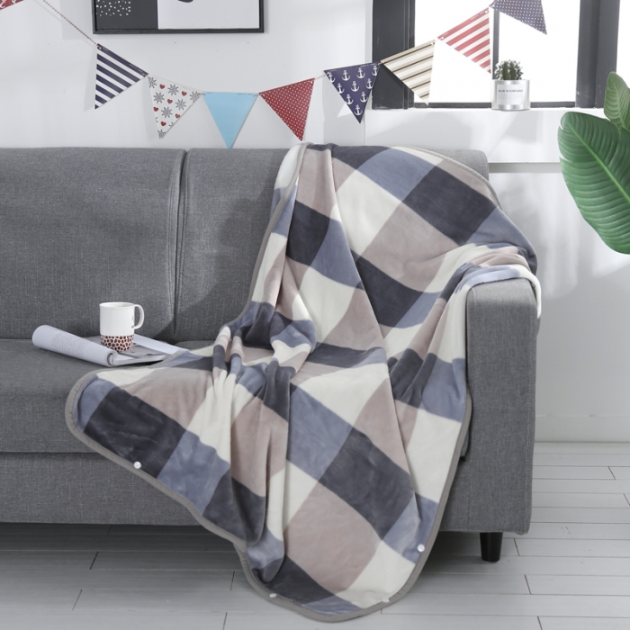 91家纺网 家纺一手货源 找家纺 （总）羋多家纺 单层双面加厚多功能毯童毯披肩毯