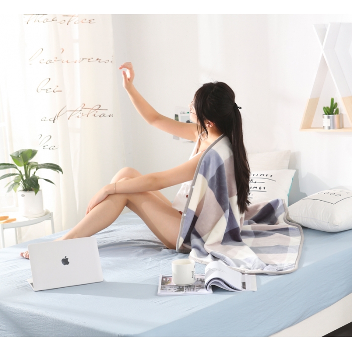 91家纺网 家纺一手货源 找家纺 （总）羋多家纺 单层双面加厚多功能毯童毯披肩毯