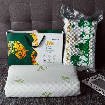 （总）允泰乳胶 2019新款竹纤维乳胶枕