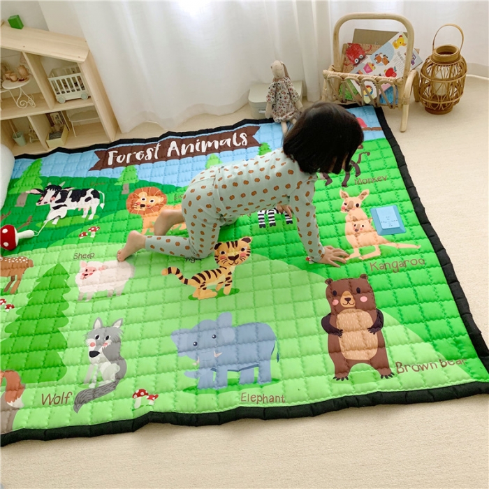 91家纺网 家纺一手货源 找家纺 （总）星期八  2019新款 棉质音乐地垫