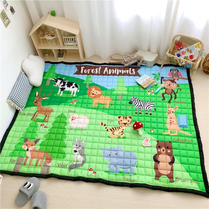 91家纺网 家纺一手货源 找家纺 （总）星期八  2019新款 棉质音乐地垫