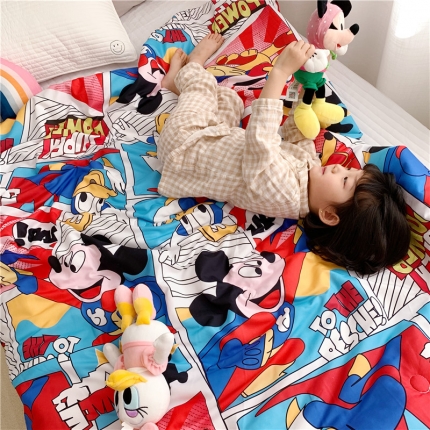 91家纺网 家纺一手货源 找家纺 （总）星期八 2019新款ins风夏被 儿童夏被 卡通夏被