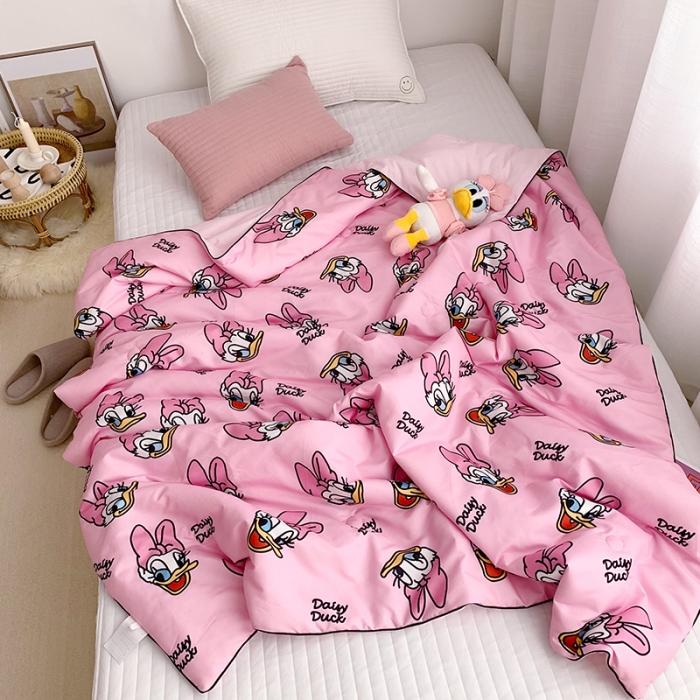 91家纺网 家纺一手货源 找家纺 （总）星期八 2019新款ins风夏被 儿童夏被 卡通夏被