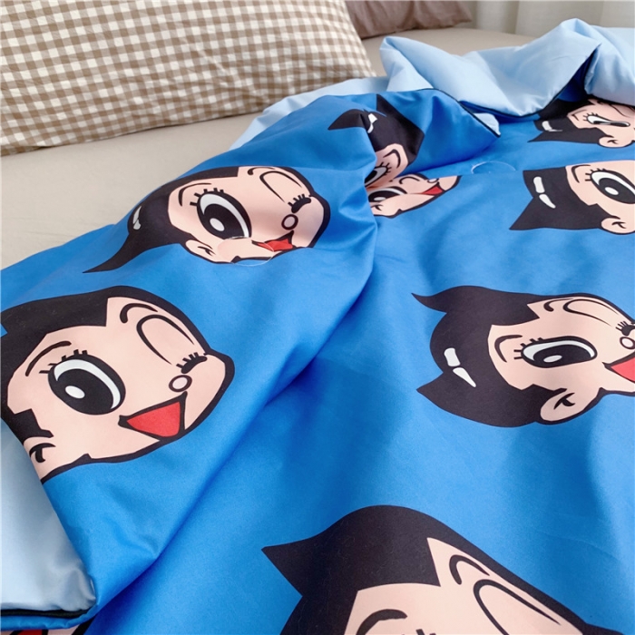 91家纺网 家纺一手货源 找家纺 星期八 2019新款ins风夏被  阿童木