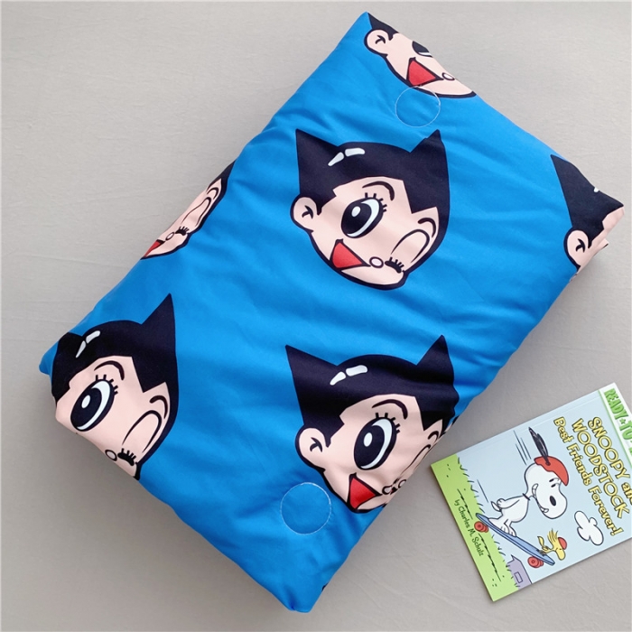 91家纺网 家纺一手货源 找家纺 星期八 2019新款ins风夏被  阿童木