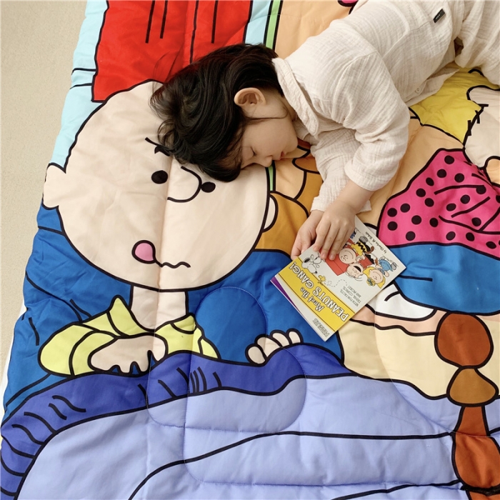 91家纺网 家纺一手货源 找家纺 星期八 2019新款史努比春秋被 史努比·厨师