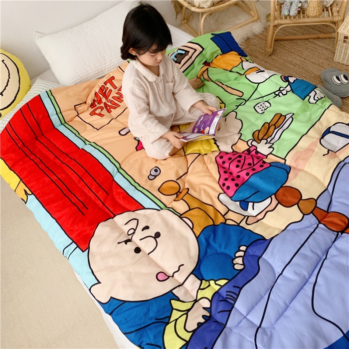 91家纺网 家纺一手货源 找家纺 星期八 2019新款史努比春秋被 史努比·厨师