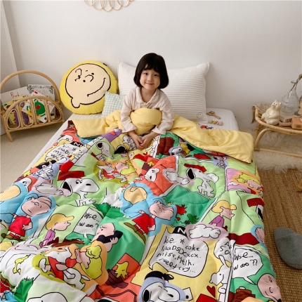 91家纺网 家纺一手货源 找家纺 （总）星期八 2019新款史努比春秋被