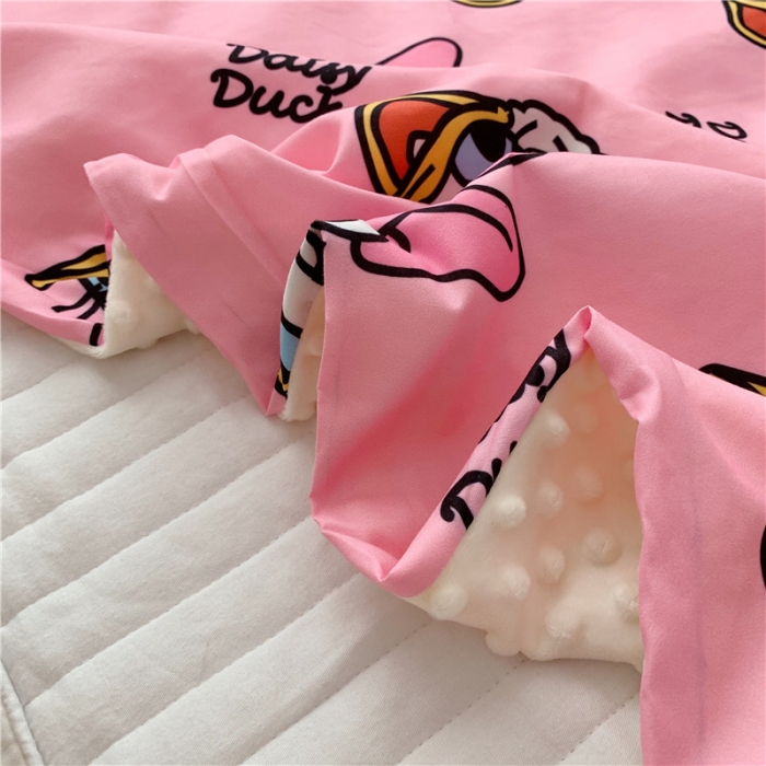 91家纺网 家纺一手货源 找家纺 星期八 2019新款豆豆毯 黛丝