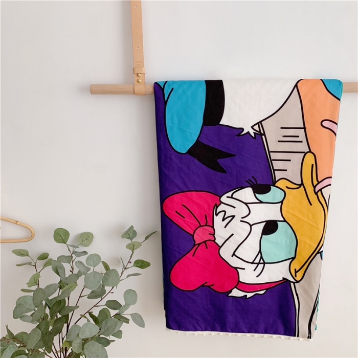 91家纺网 家纺一手货源 找家纺 星期八 2019新款豆豆毯 单车爱