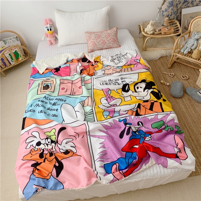 91家纺网 家纺一手货源 找家纺 星期八 2019新款豆豆毯 高飞