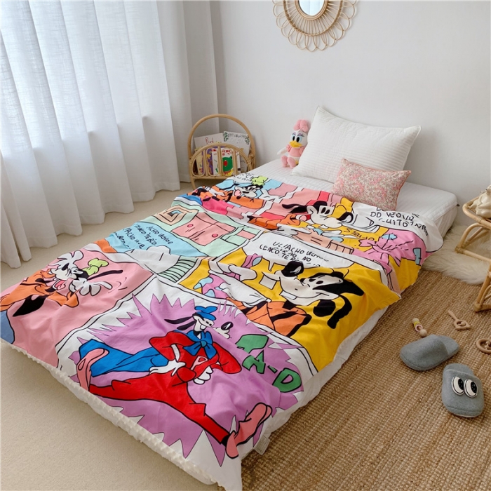 91家纺网 家纺一手货源 找家纺 星期八 2019新款豆豆毯 高飞