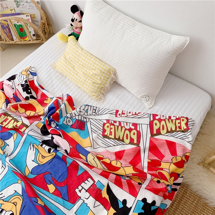 91家纺网 家纺一手货源 找家纺 星期八 2019新款豆豆毯 米奇