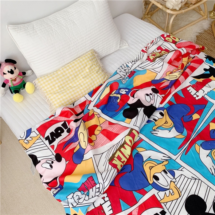 91家纺网 家纺一手货源 找家纺 星期八 2019新款豆豆毯 米奇