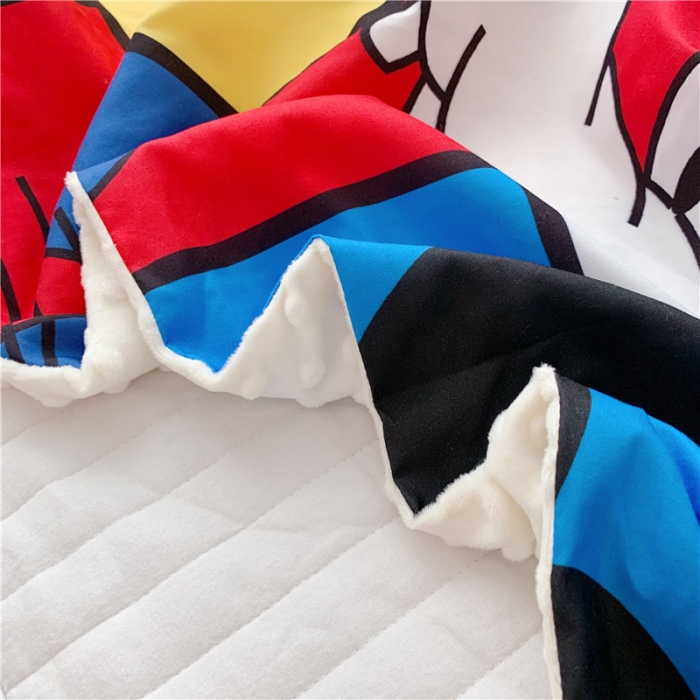 91家纺网 家纺一手货源 找家纺 星期八 2019新款豆豆毯 米奇havefun