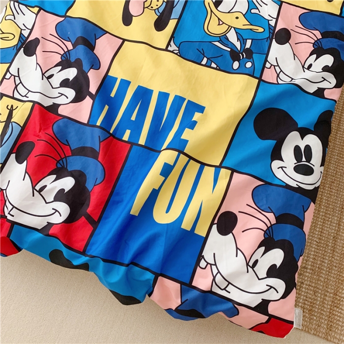 91家纺网 家纺一手货源 找家纺 星期八 2019新款豆豆毯 米奇havefun