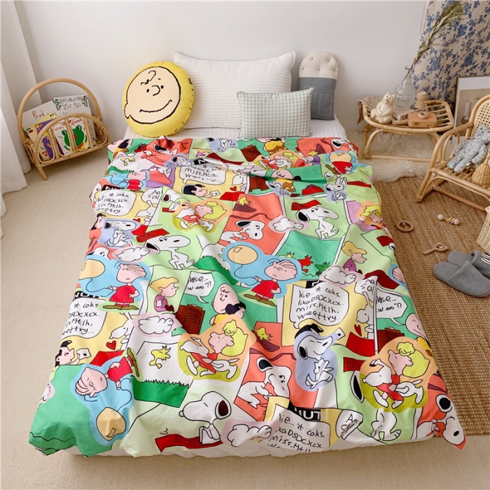 91家纺网 家纺一手货源 找家纺 星期八 2019新款豆豆毯 史努比·童真