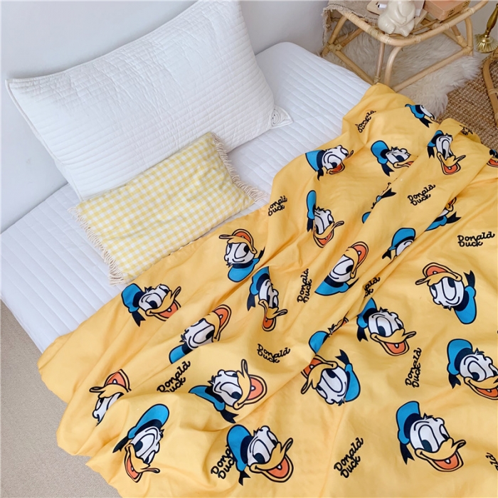 91家纺网 家纺一手货源 找家纺 星期八 2019新款豆豆毯 唐老鸭