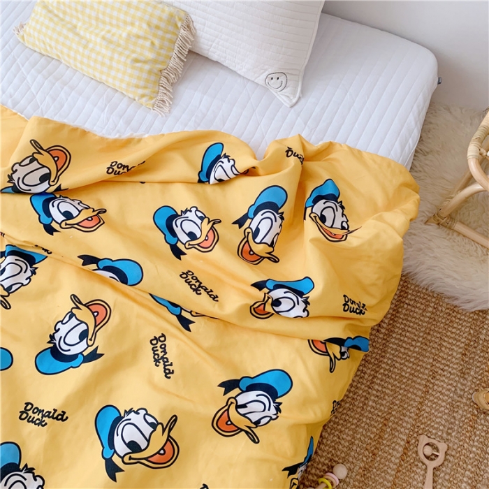 91家纺网 家纺一手货源 找家纺 星期八 2019新款豆豆毯 唐老鸭