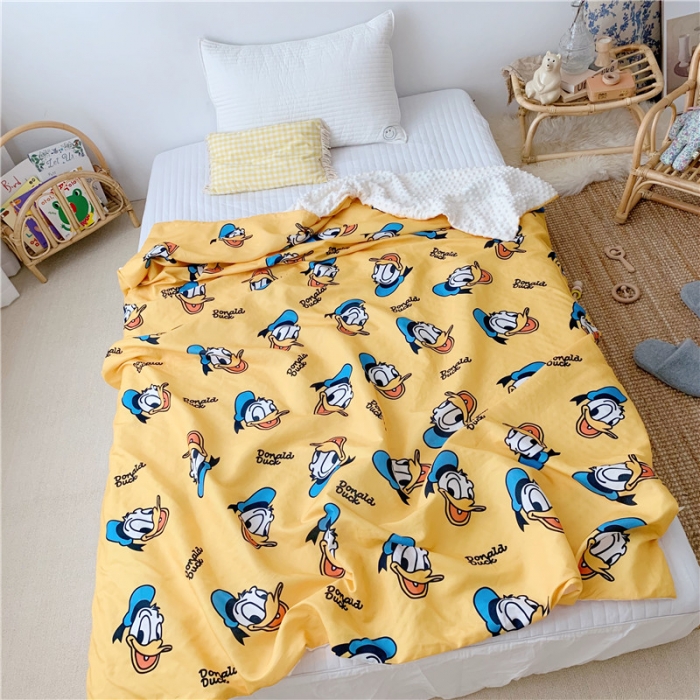 91家纺网 家纺一手货源 找家纺 星期八 2019新款豆豆毯 唐老鸭