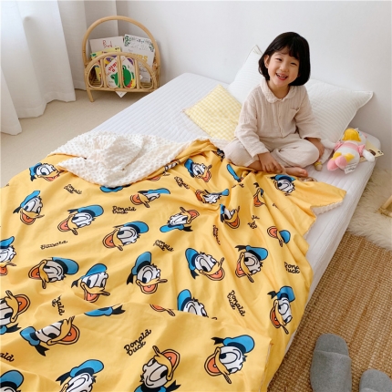 星期八 2019新款豆豆毯 唐老鸭