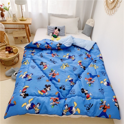 91家纺网 家纺一手货源 找家纺 星期八 新款趣味冬被 米奇乐园