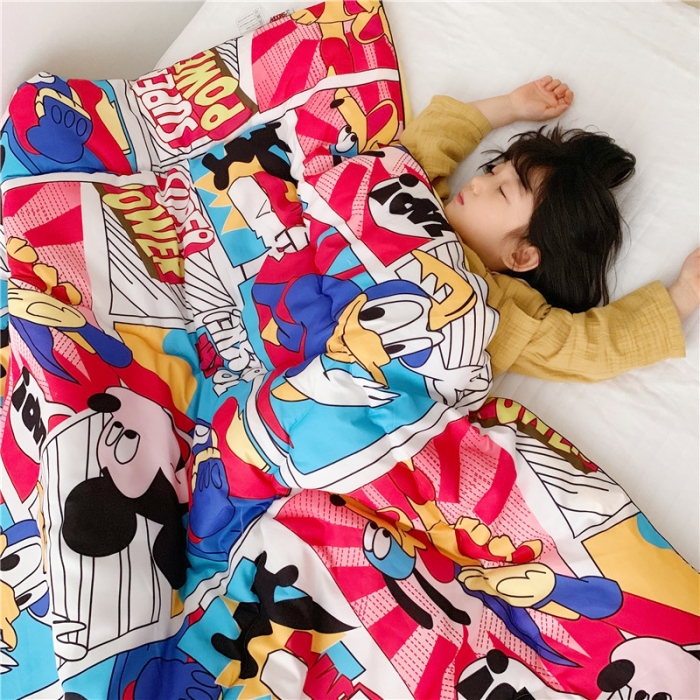 91家纺网 家纺一手货源 找家纺 星期八 新款趣味冬被 米奇